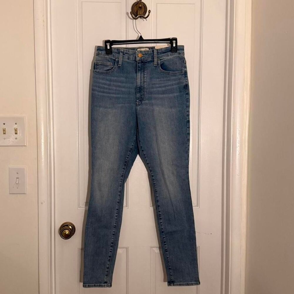 Universal Thread Womens High Rise Skinny Super Stretch Blue Denim Jeans Size 10R